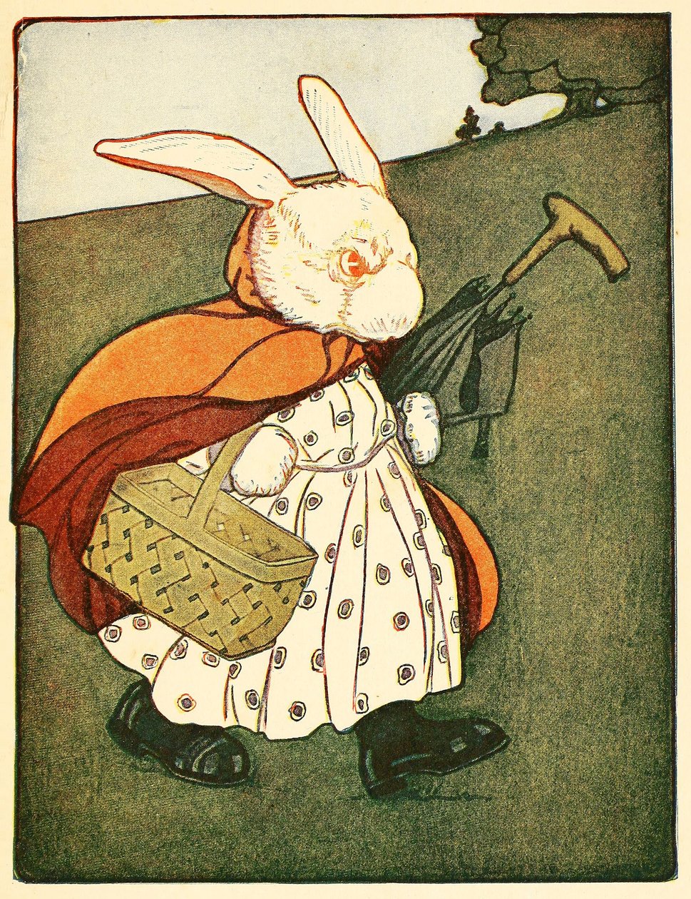 Sonra yaşlı Bayan Tavşan ….. 1916 tarihli The Tale of Peter Rabbit