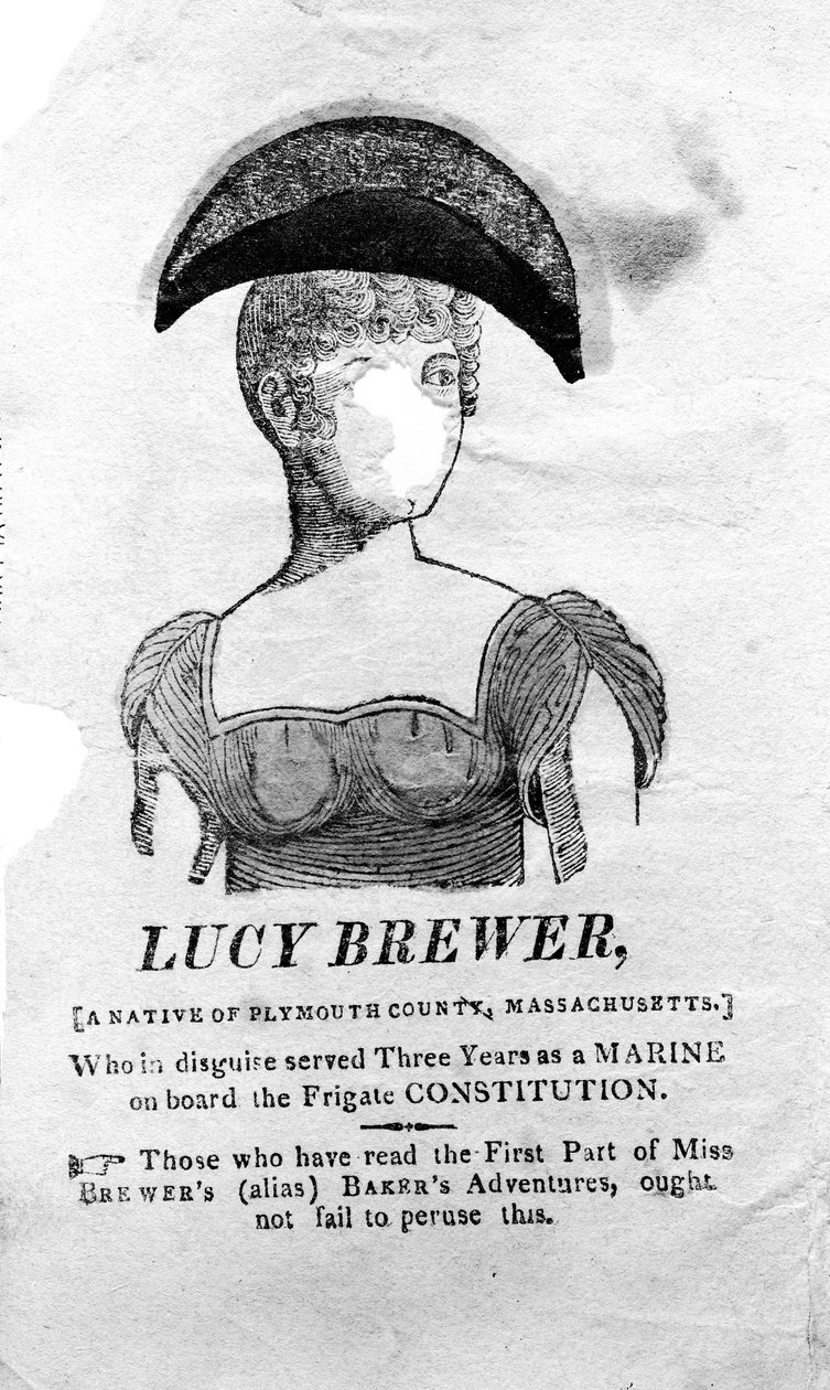 Luther Wales, New York, 1815 tarafından basılan Lucy Brewer