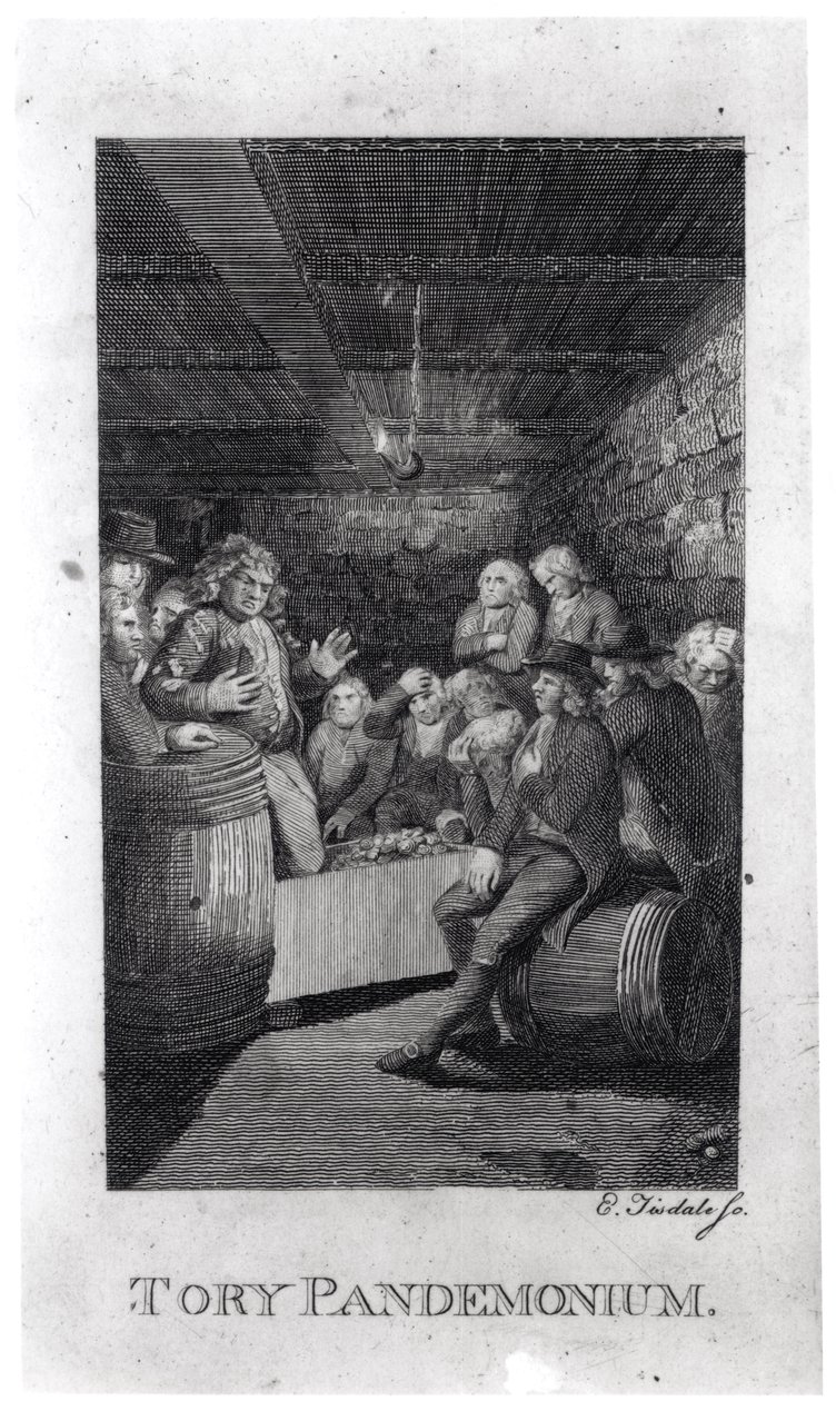 Tory Pandemonium, John Trumbull
