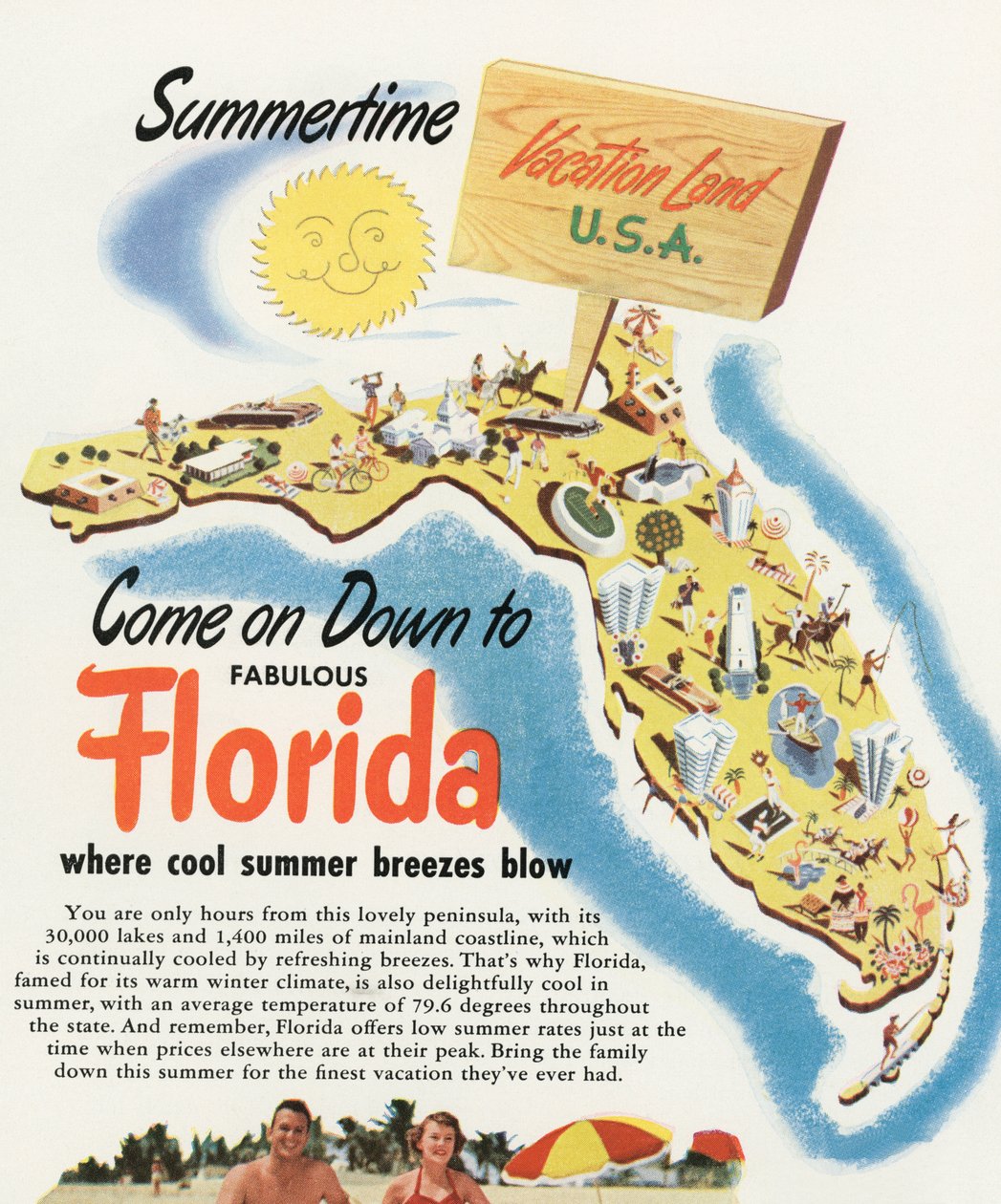 Florida Turist Haritası by American School