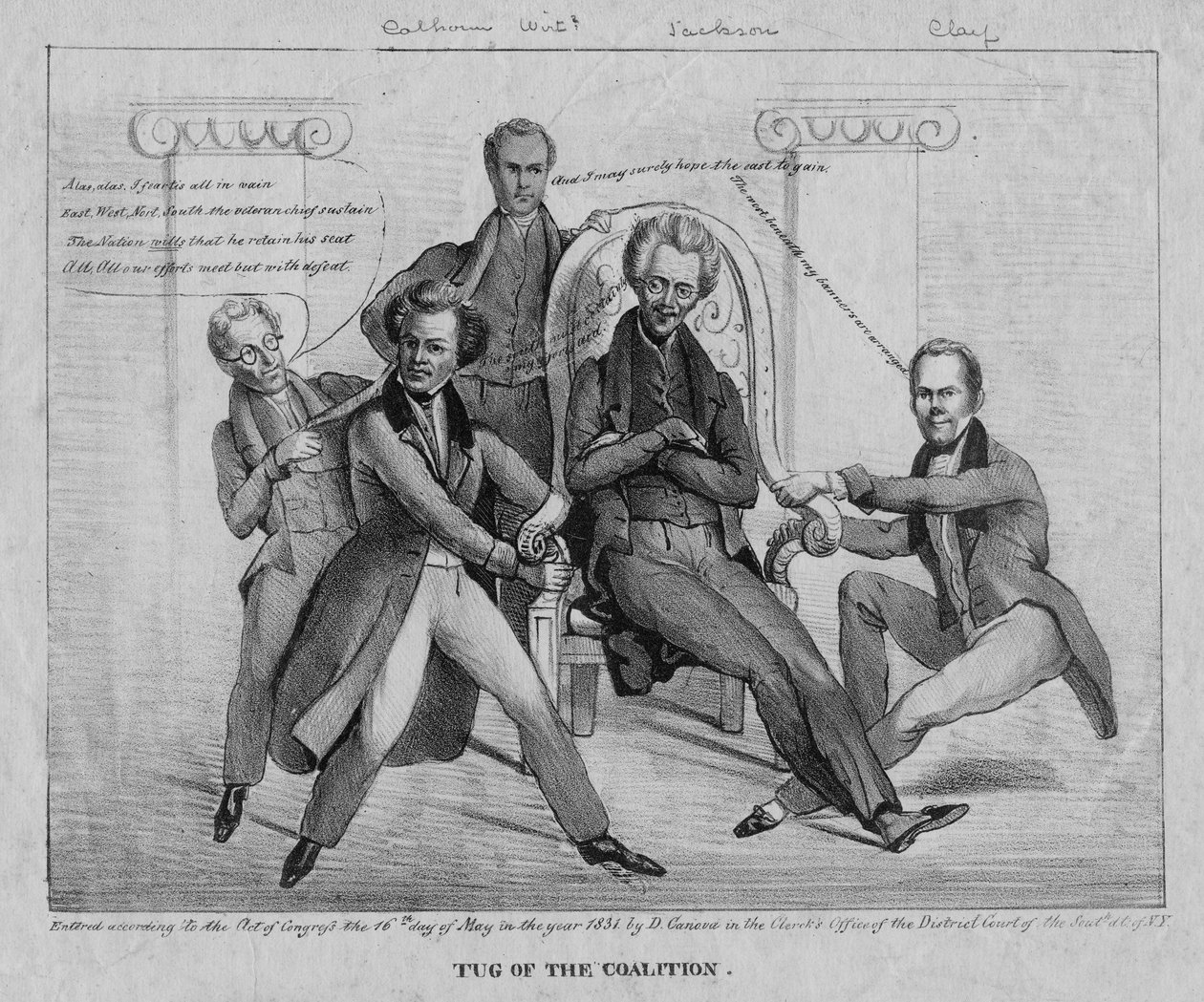 Koalisyon römorkörü, 1831 by American School