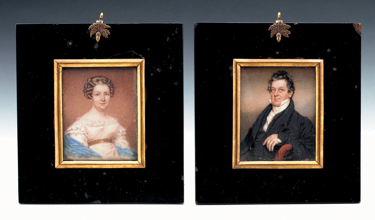 Kaptan Arent Schuyler de Peyster ve eşi Sarah Macomb