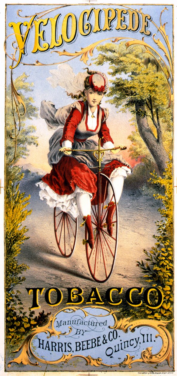 Velocipede tütün dergisi reklamı by American School