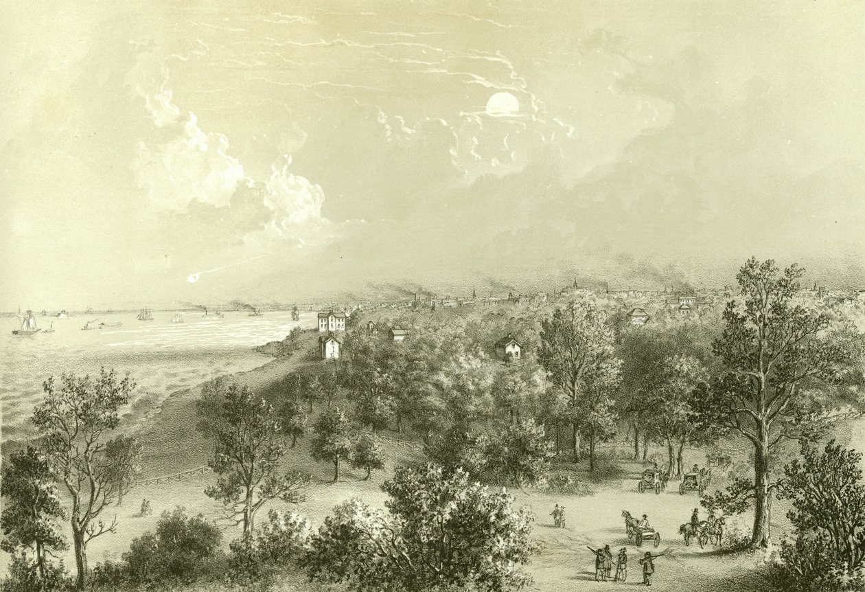 Jevne & Almini, Chicago, 1866-67 tarafından yayınlanan James W. Sheahan