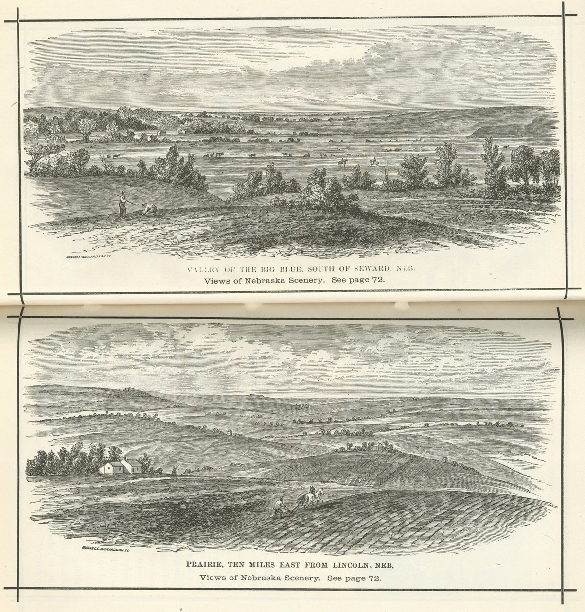 Nebraska Manzarası by American School