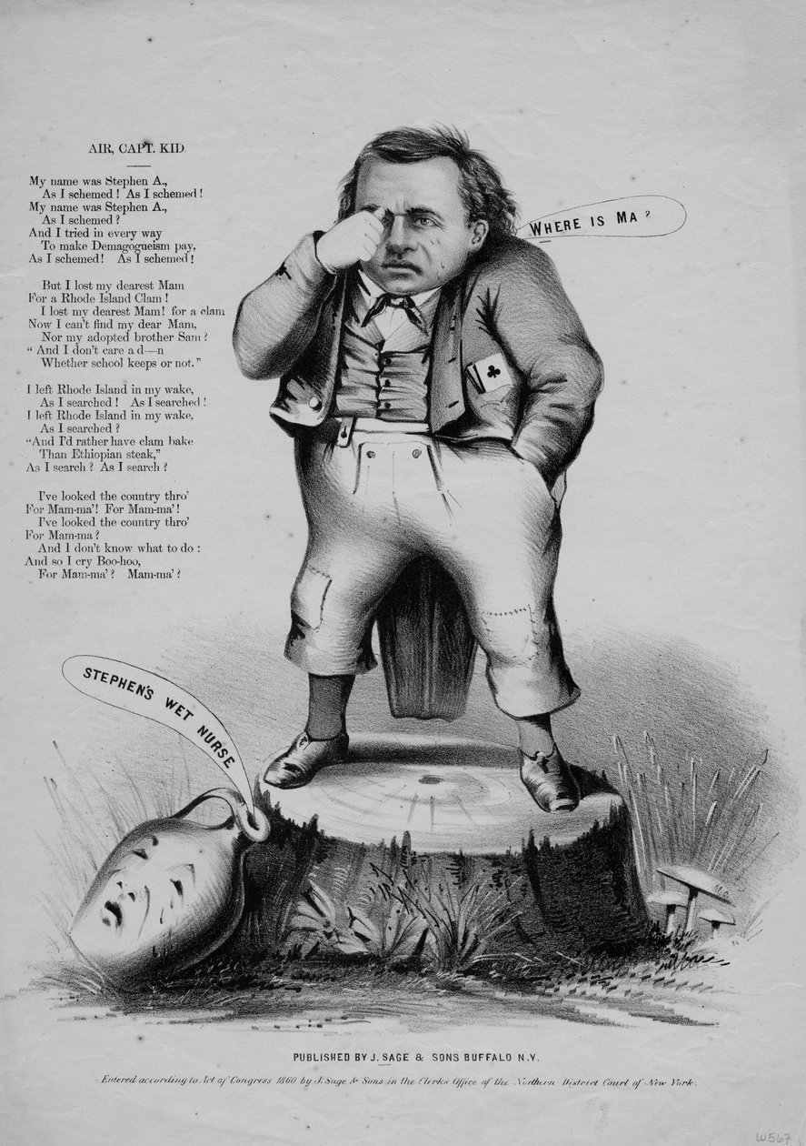 Currer & Ives, New York, 1860 tarafından yayınlanan Ma nerede? by American School