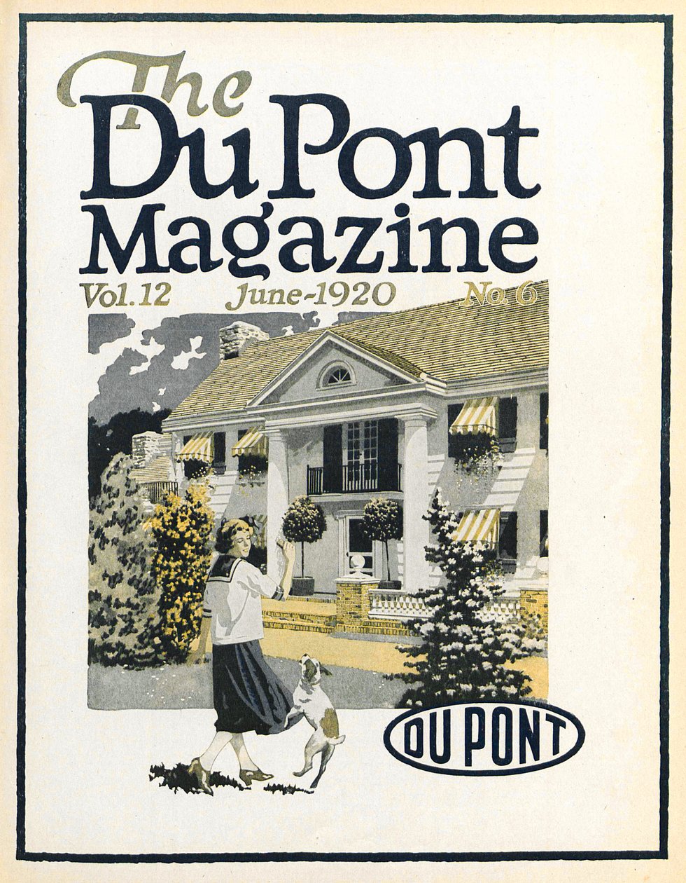 Kadın ve köpek, DuPont Dergisi
