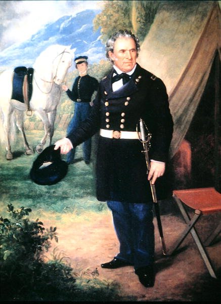 Zachary Taylor (renkli taş) by American School