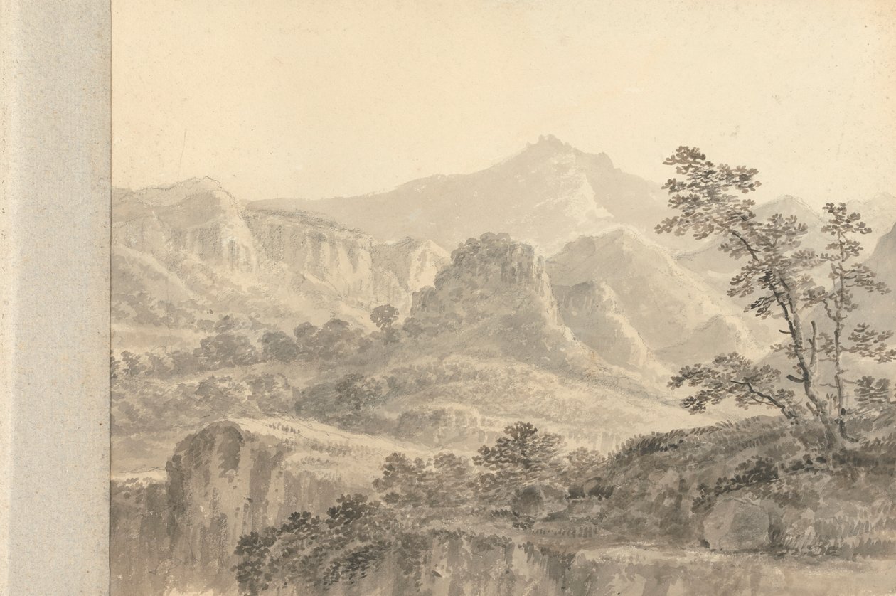 Dağlık Manzara by Amos Green