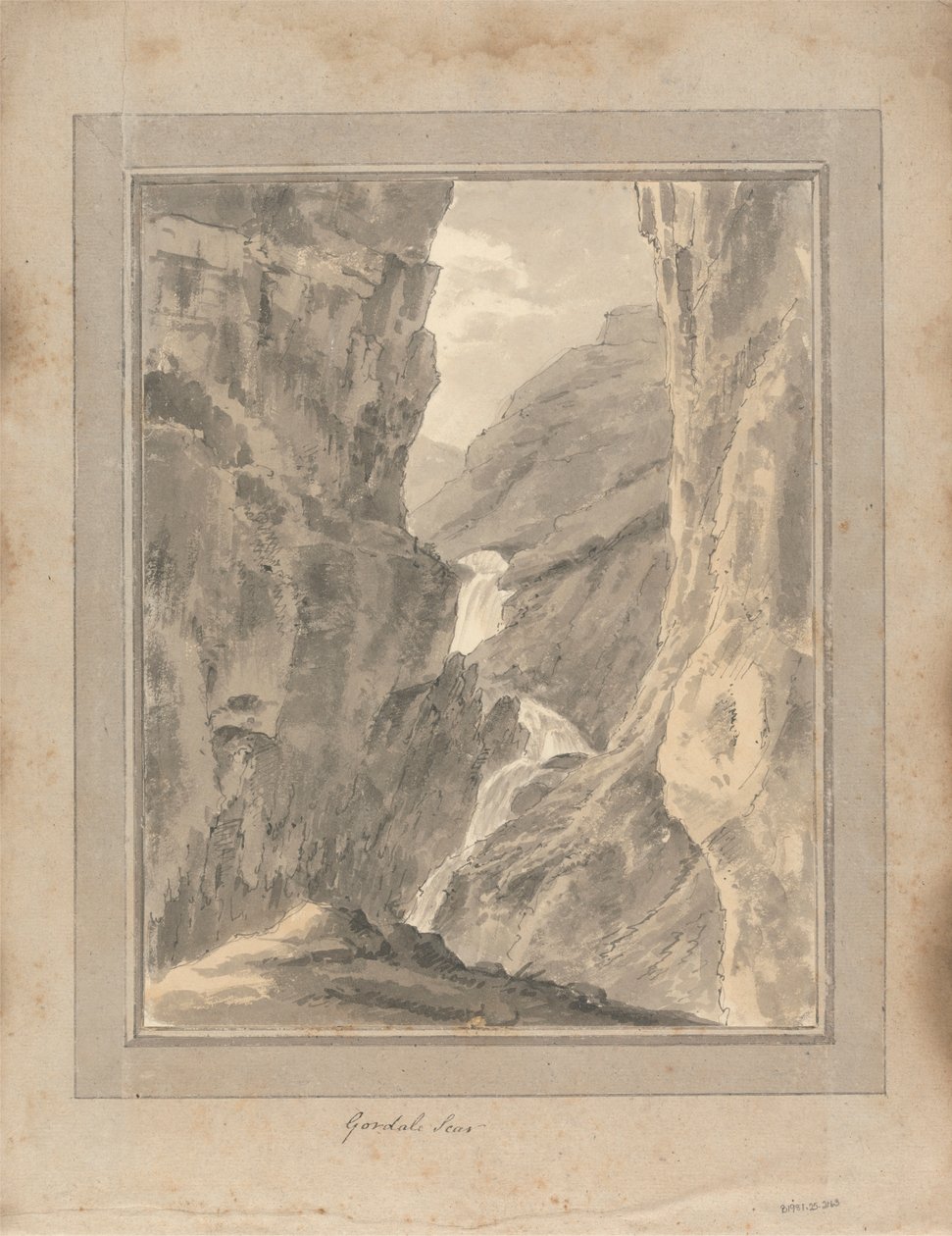 İngiltere, İskoçya ve Galler'de Görüntüle: Gordale Scar by Amos Green