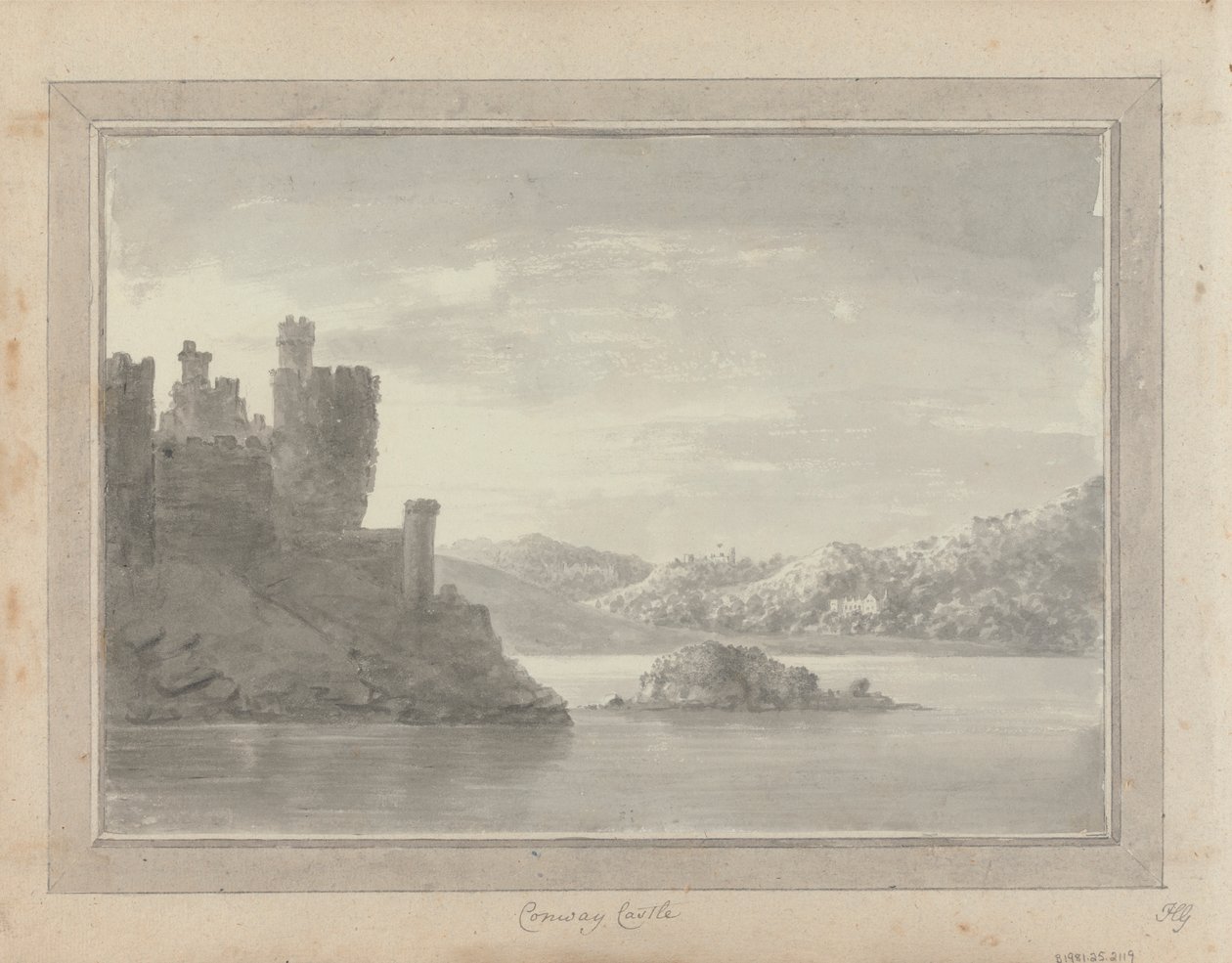 İngiltere, İskoçya ve Galler'den Görüntüler: Conway Kalesi by Amos Green