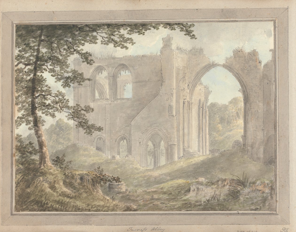 İngiltere, İskoçya ve Galler'den Görüntüler: Furness Abbey by Amos Green