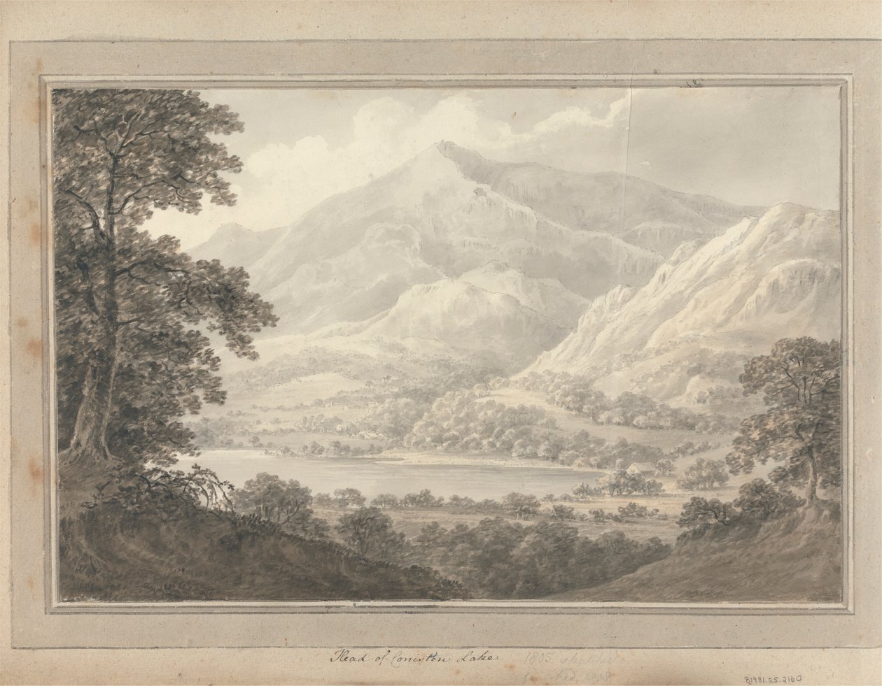İngiltere, İskoçya ve Galler'deki Görüntüler: Coniston Lake Başkanı by Amos Green