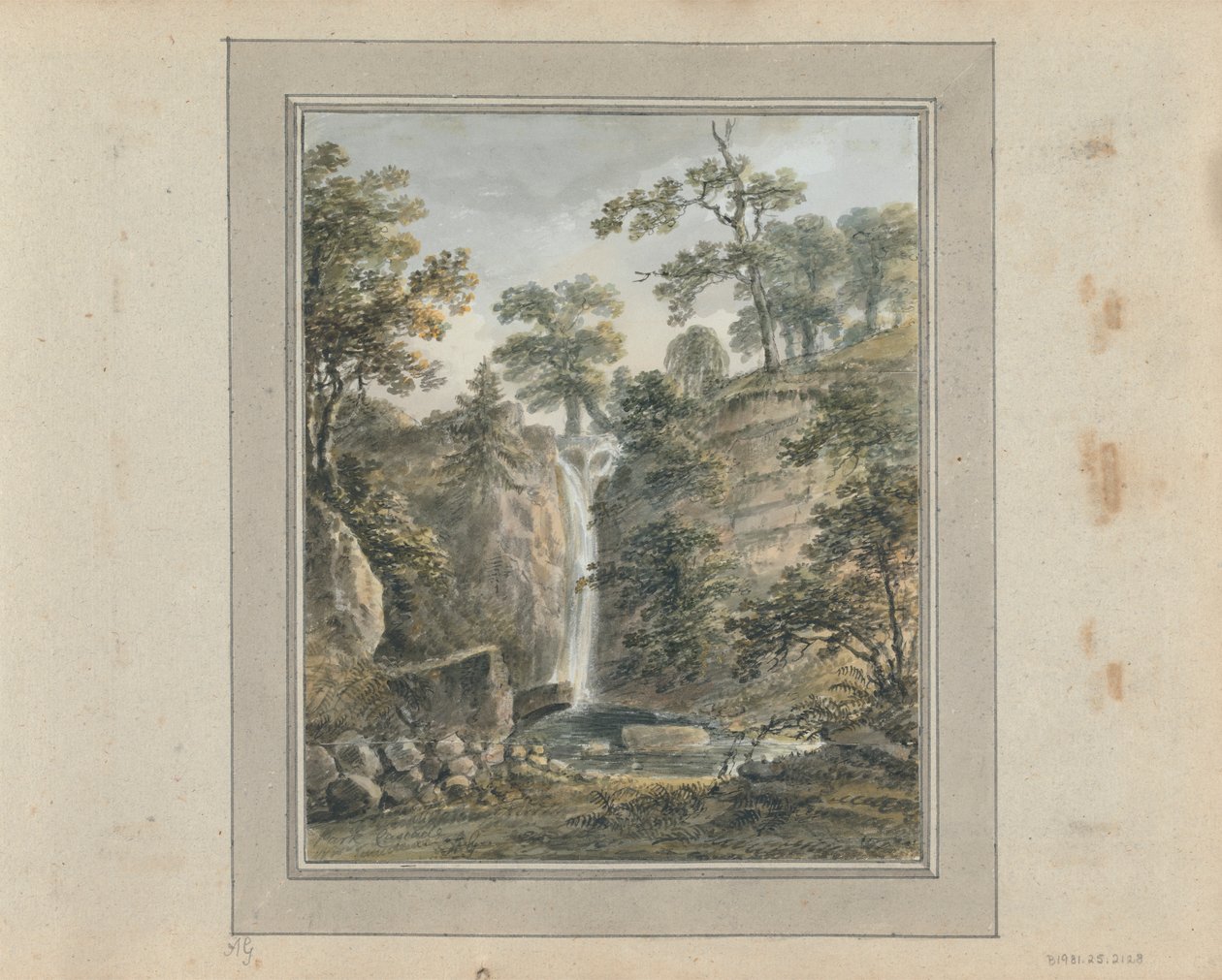İngiltere, İskoçya ve Galler'deki Görüntüler: Park Cascade by Amos Green
