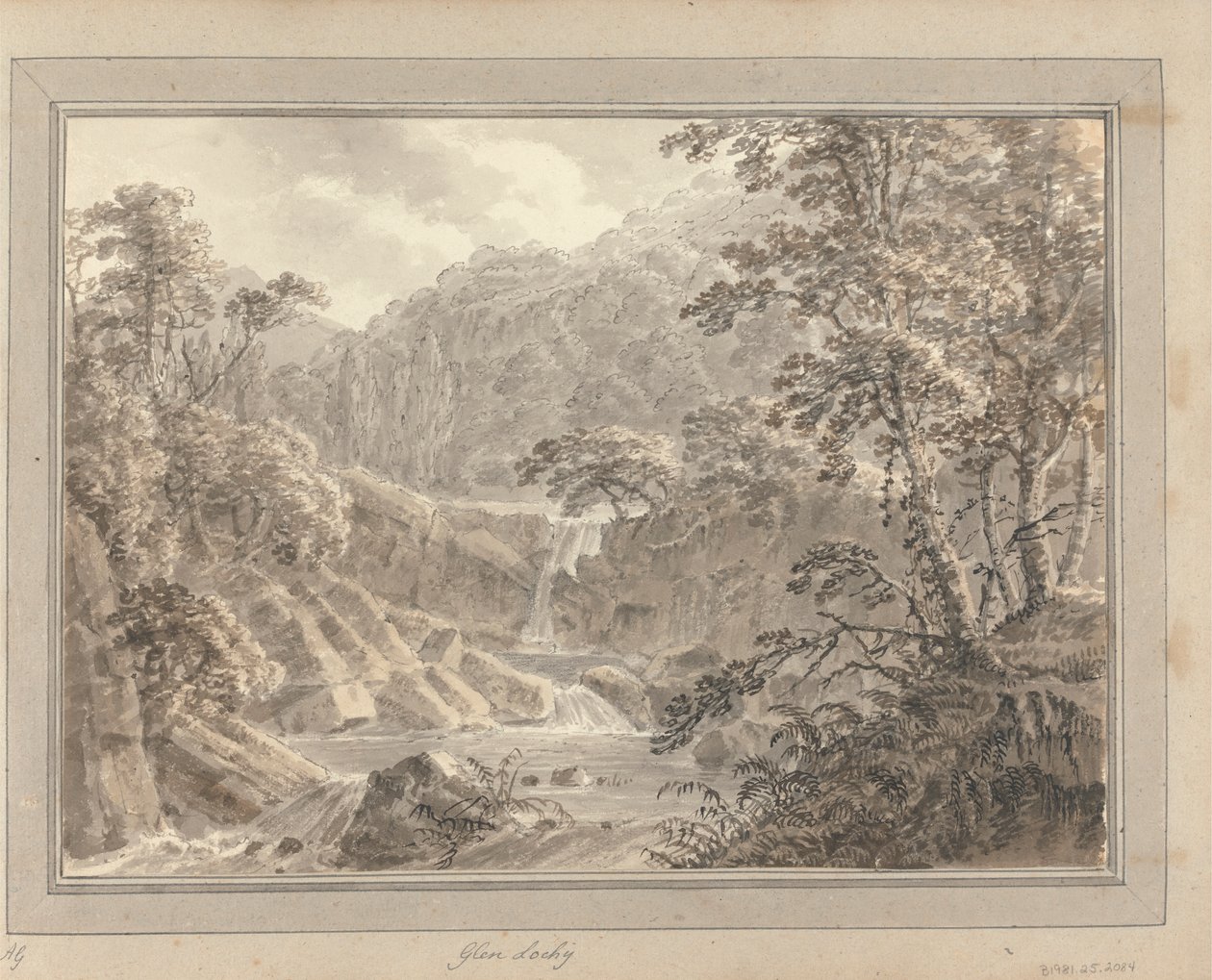 İngiltere, İskoçya ve Galler'deki Görüntüler: İskoçya Turu; Glen Lochy by Amos Green