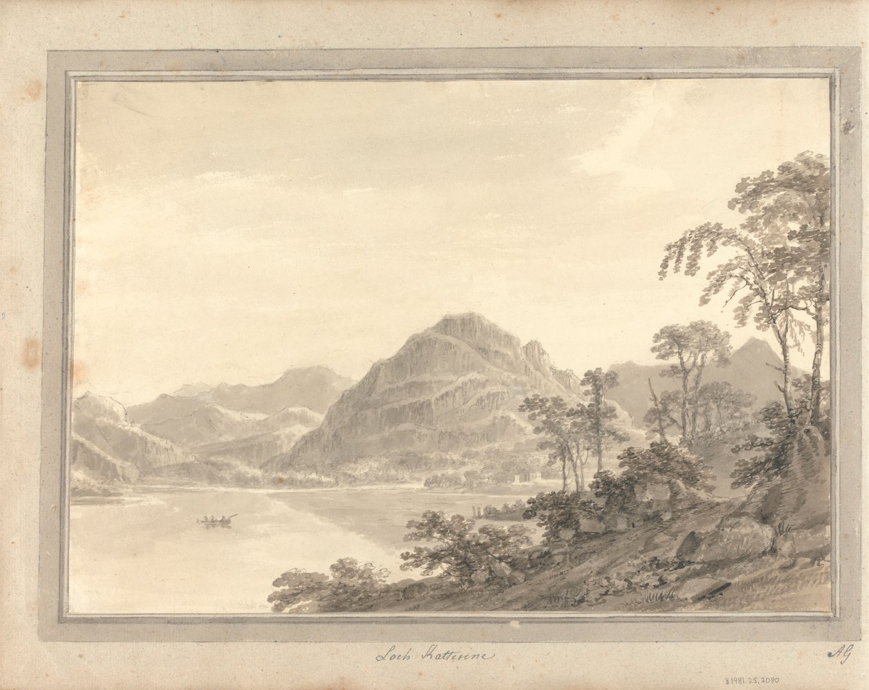 İngiltere, İskoçya ve Galler'deki Görüntüler: İskoçya'da Tur; Loch Katterine by Amos Green