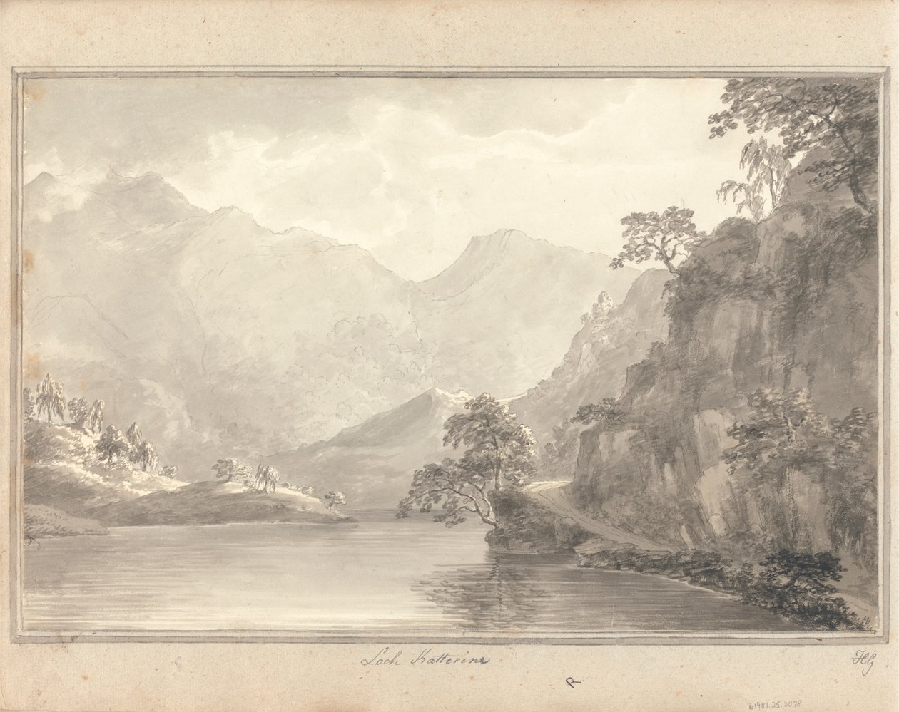 İngiltere, İskoçya ve Galler'deki Görüntüler: İskoçya'da Tur; Loch Katterine by Amos Green