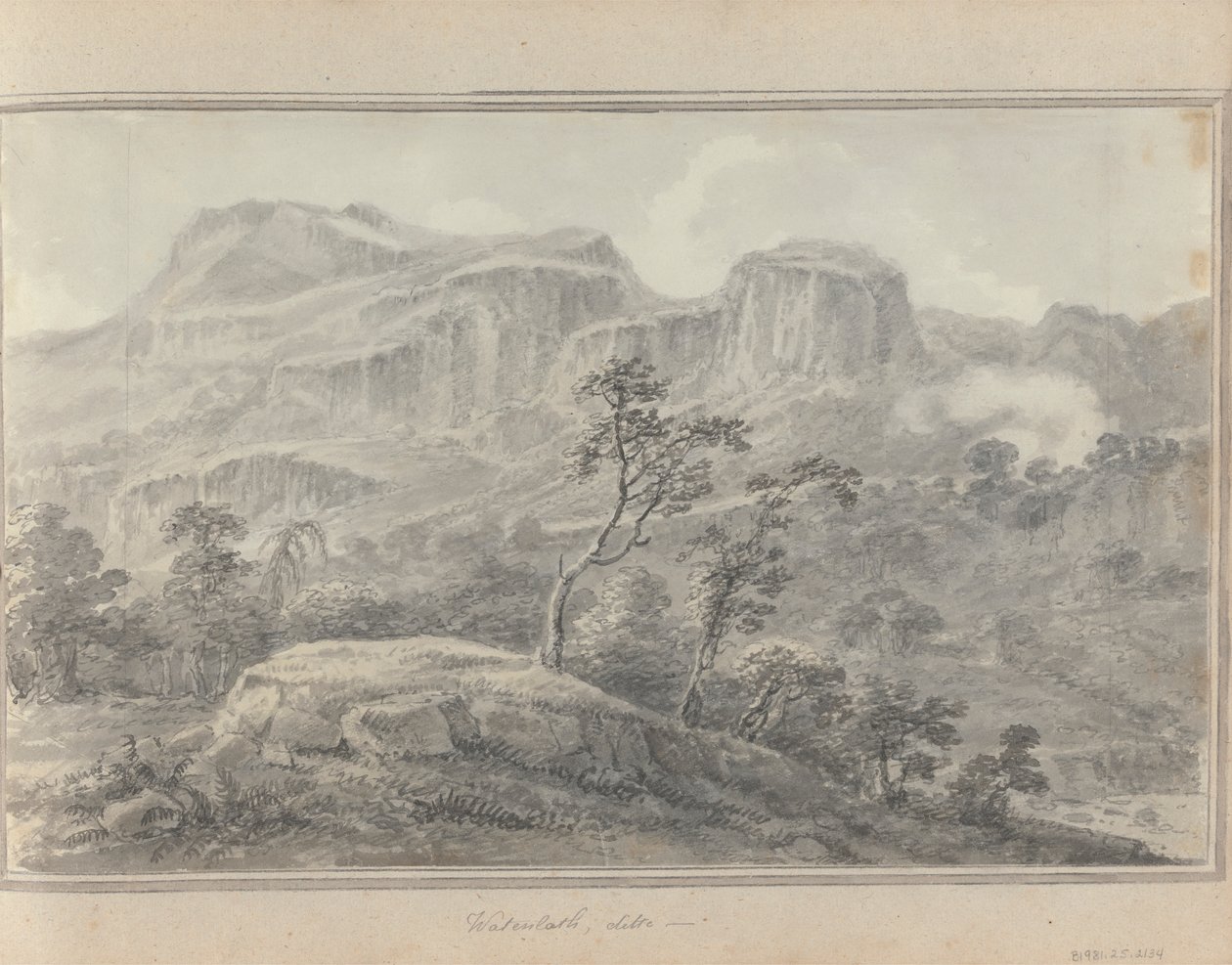 İngiltere, İskoçya ve Galler'deki Görüntüler: Watenlath, 30 Ağustos 1802 by Amos Green