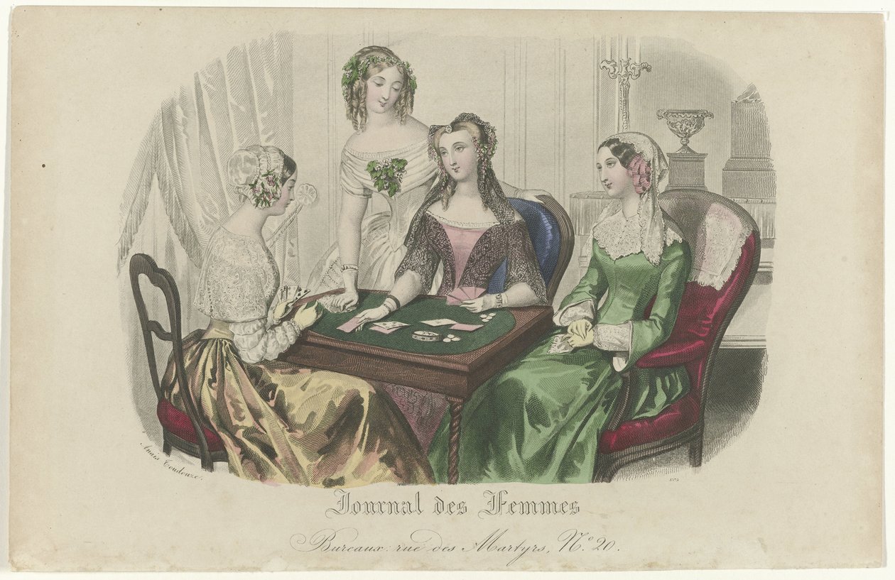 Kadın Dergisi, ca. 1840, Sayı 1575 by Anaïs Colin Toudouze