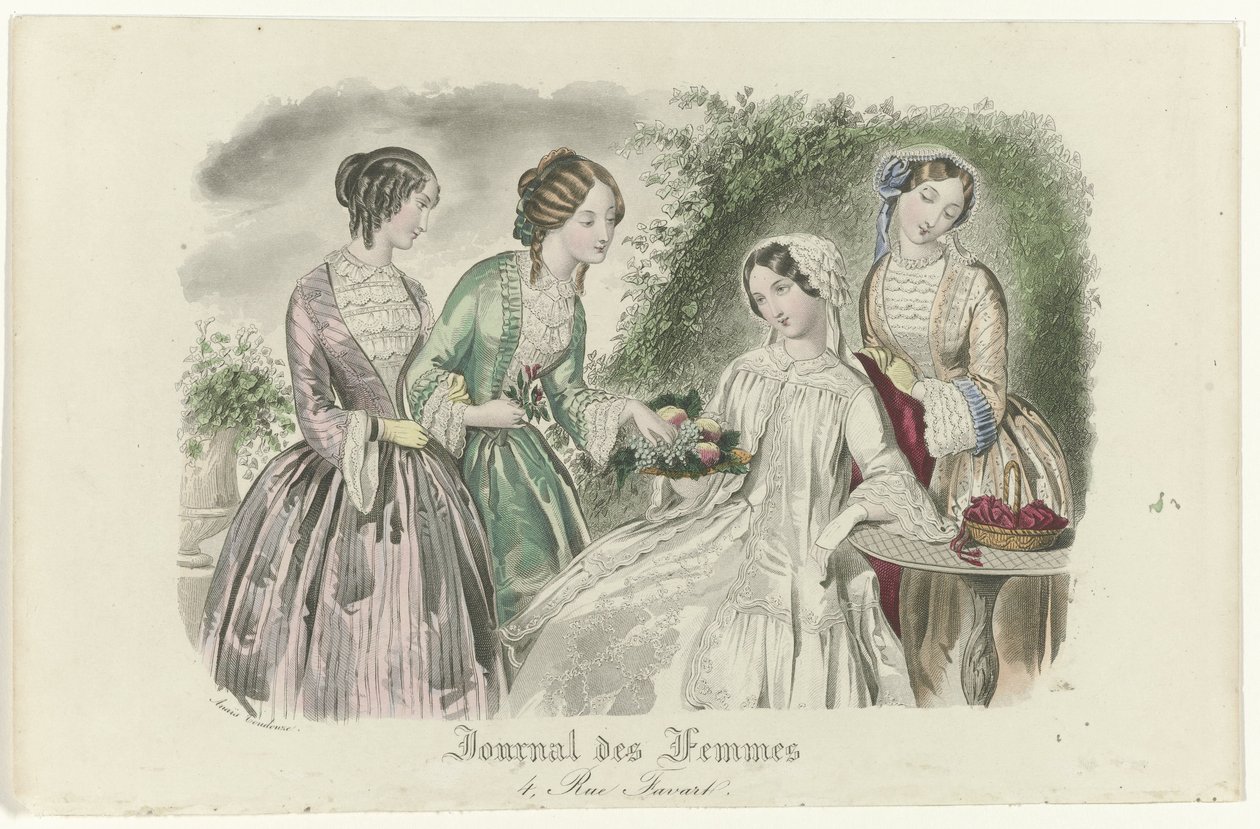 Kadın Dergisi, ca. 1850: 4, Rue Favart by Anaïs Colin Toudouze