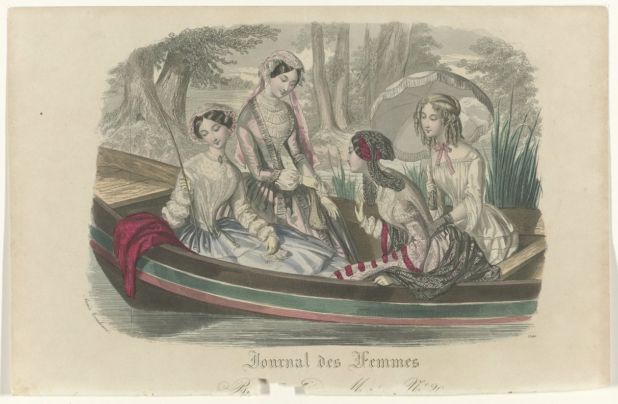 Kadın Dergisi, ca. 1850, Sayı 1546 by Anaïs Colin Toudouze
