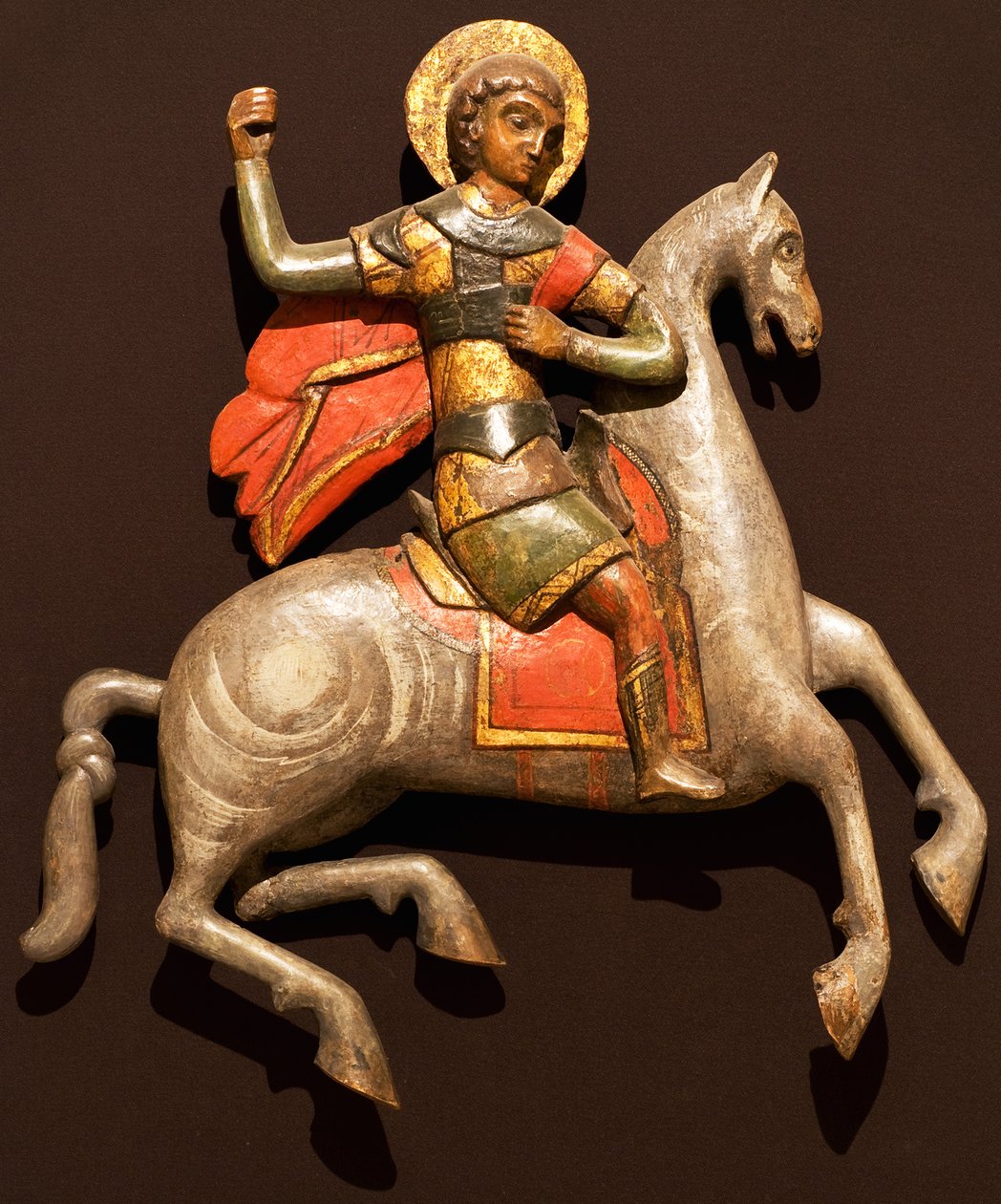 Aziz George ve Ejderha, 16. yüzyılın ikinci yarısı. by Ancient Russian Art
