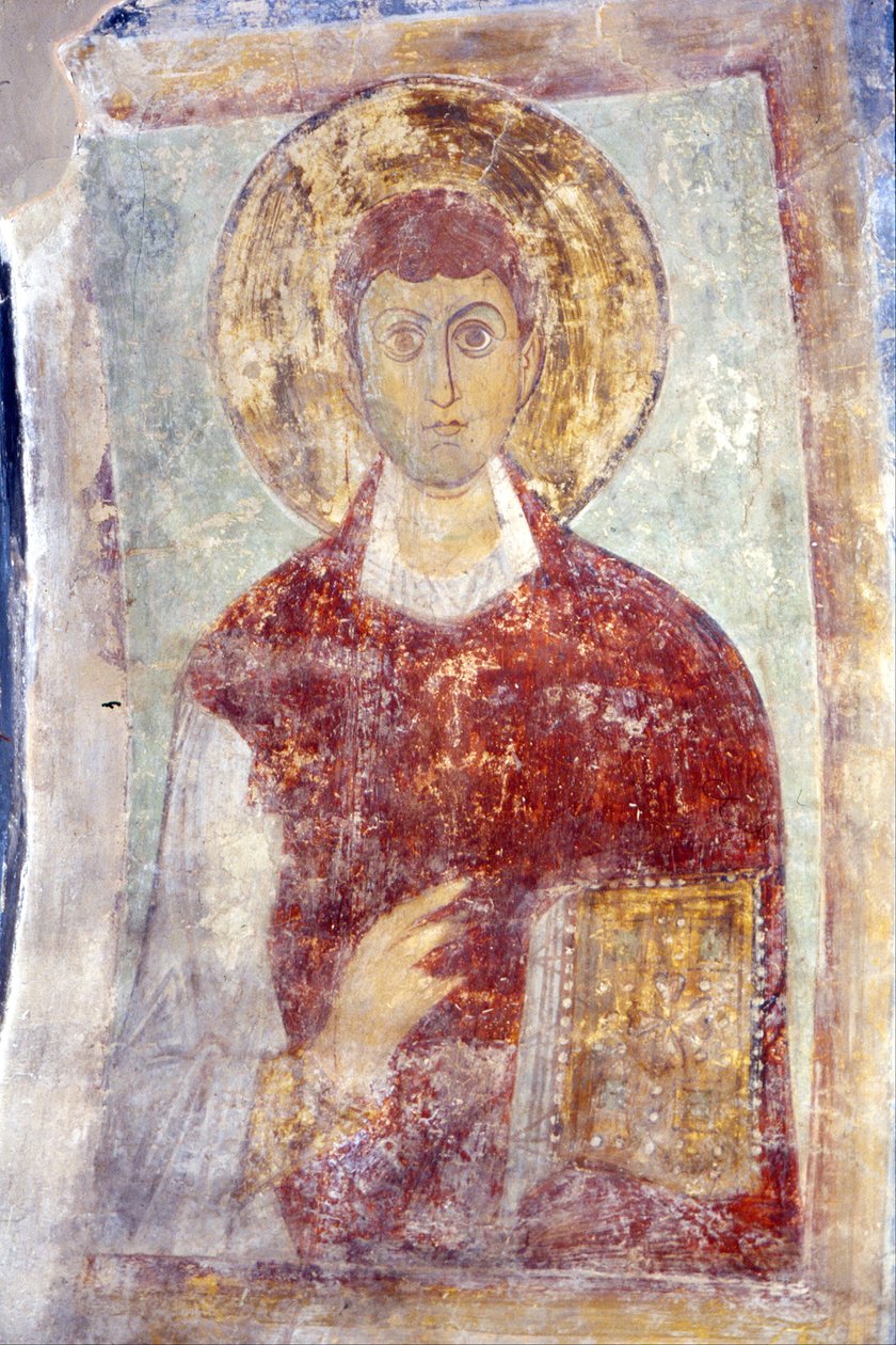 Aziz Pantaleon Panteleimon by Ancient Russian frescos