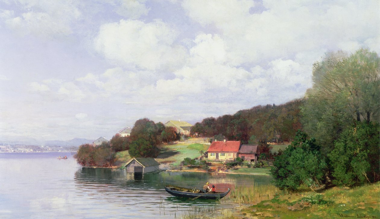 Gölde Tekne Gezisi, 1891 by Anders Andersen Lundby