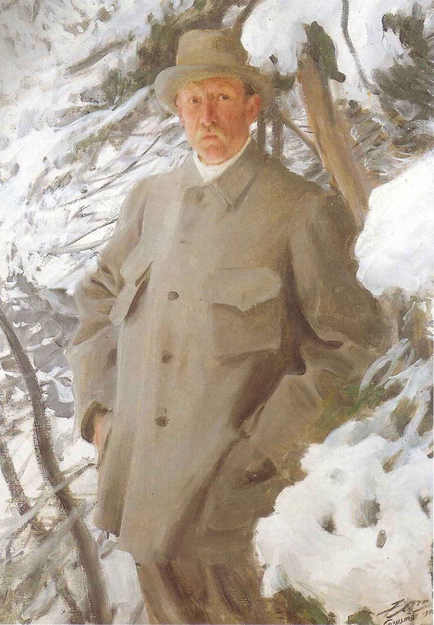 Bruno Liljefors by Anders Leonard Zorn