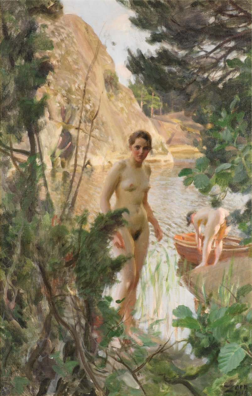Jollen by Anders Leonard Zorn