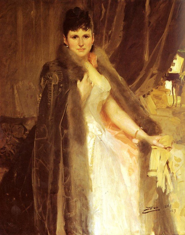 Bayan Symons by Anders Leonard Zorn