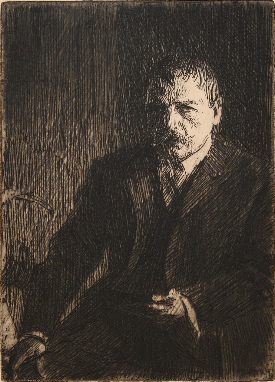 Otoportre by Anders Leonard Zorn