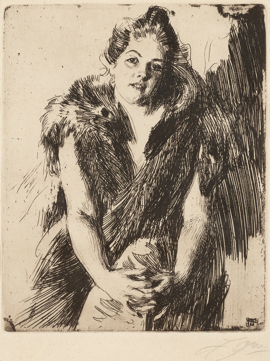 Maja von Heijne by Anders Leonard Zorn