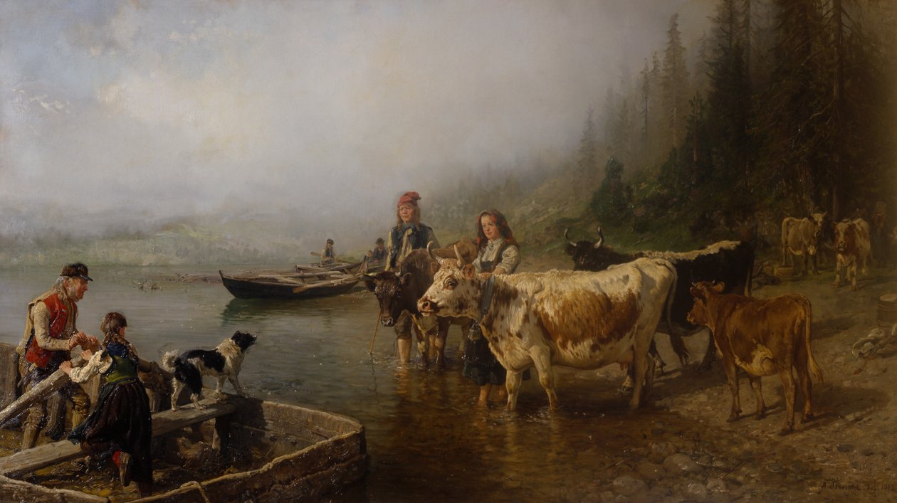 göl kenarında feribot yeri by Anders Askevold