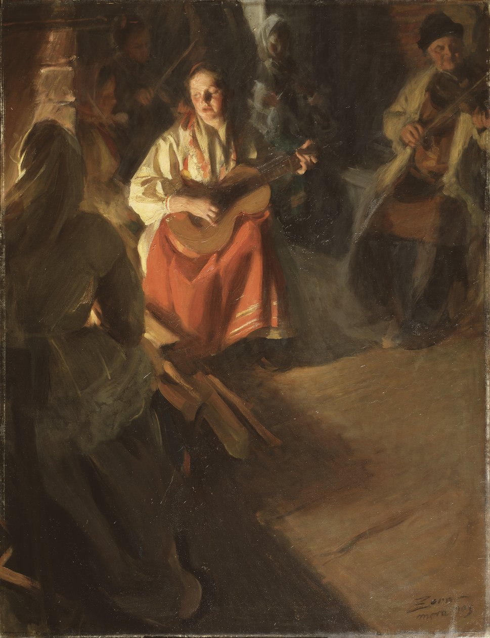 Müzikal Bir Aile, 1905 by Anders Leonard Zorn