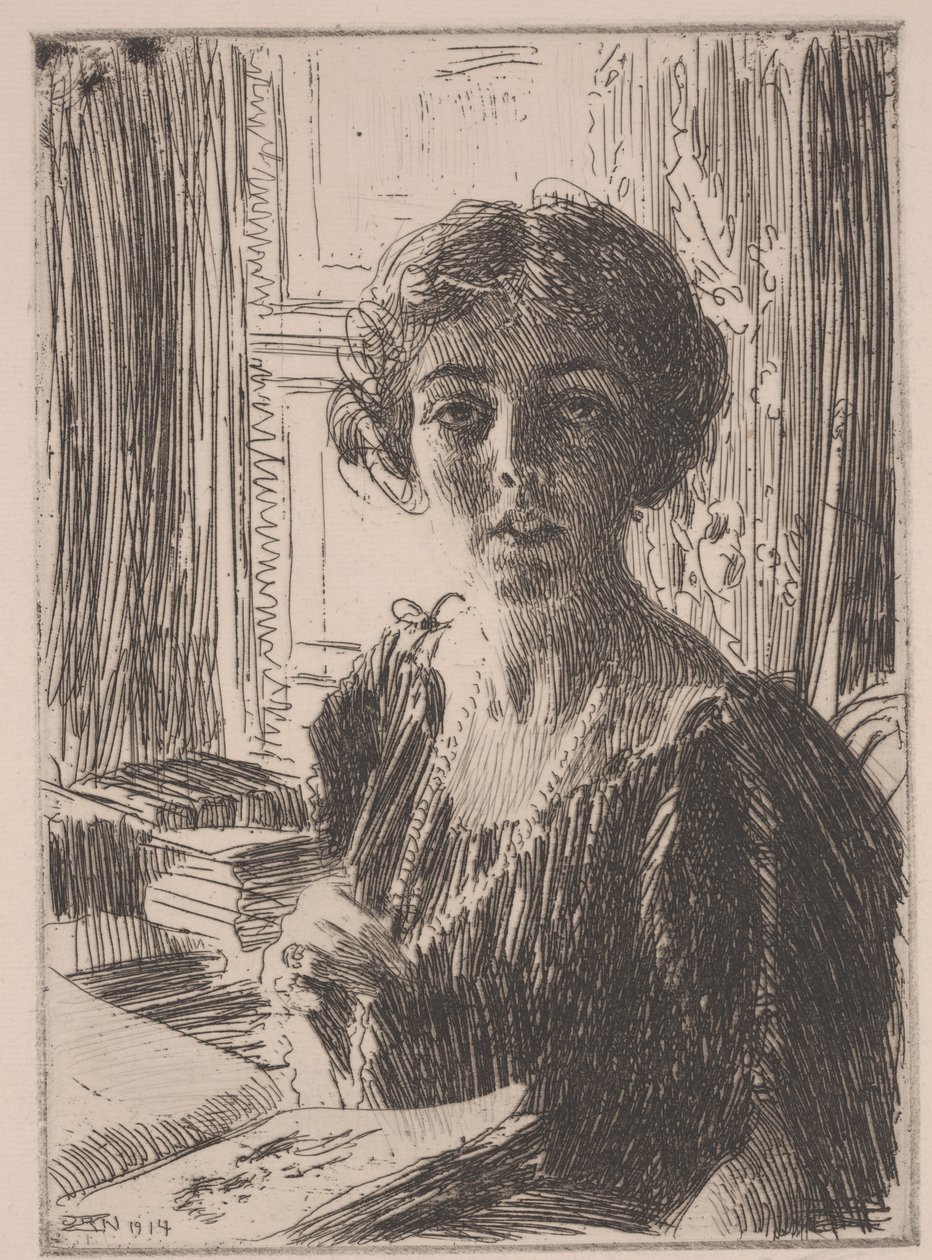 İsveç Veliaht Prensesi by Anders Leonard Zorn