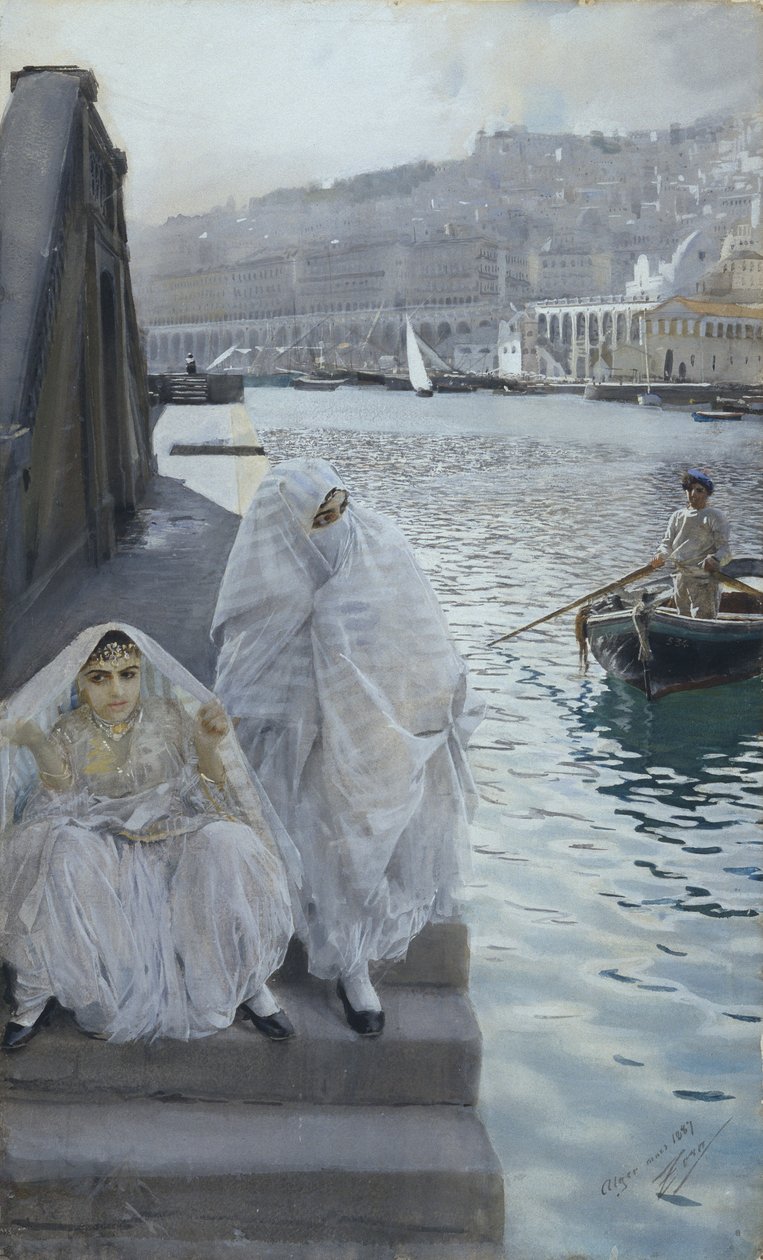Algiers Harbour par Zorn