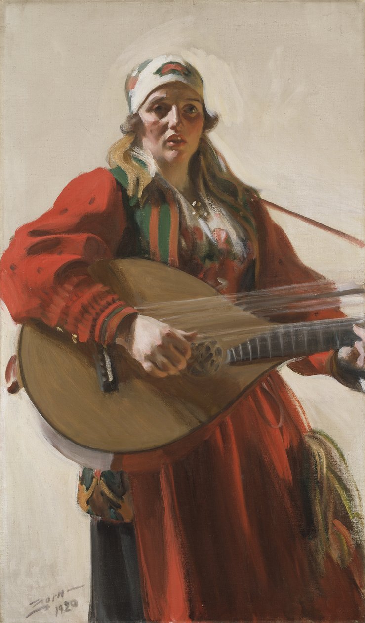 Ev Melodisi, 1920 by Anders Leonard Zorn