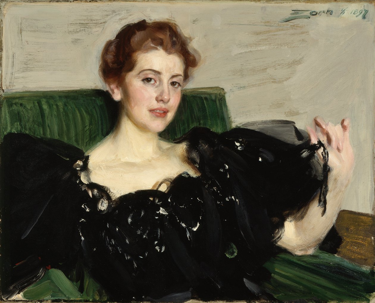 Lucy Turner Sevinç by Anders Leonard Zorn
