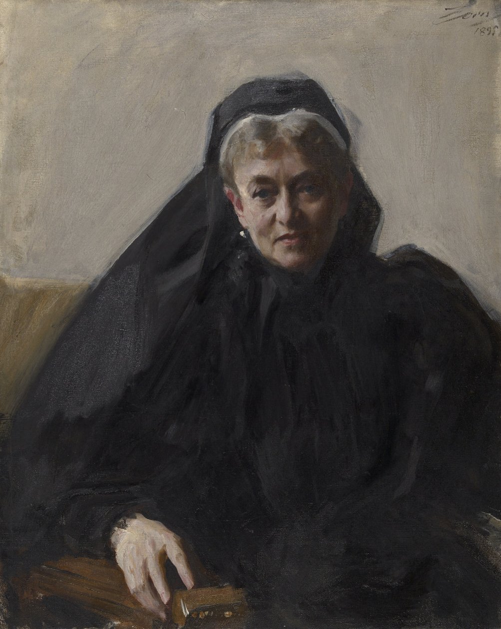 Maria Sheldon Dolandırıcılığı, 1895 by Anders Leonard Zorn