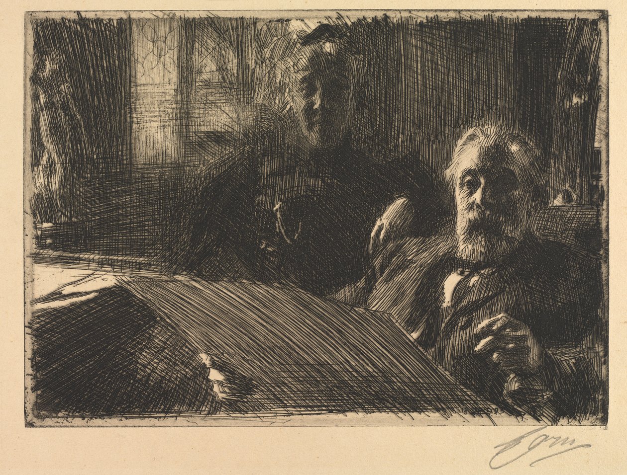 Bay ve Bayan Fürstenberg, 1895. by Anders Leonard Zorn