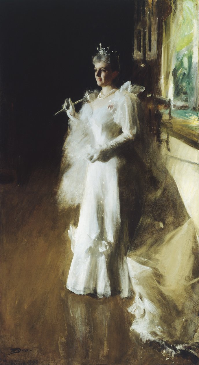 Bayan Potter Palmer, 1893 by Anders Leonard Zorn