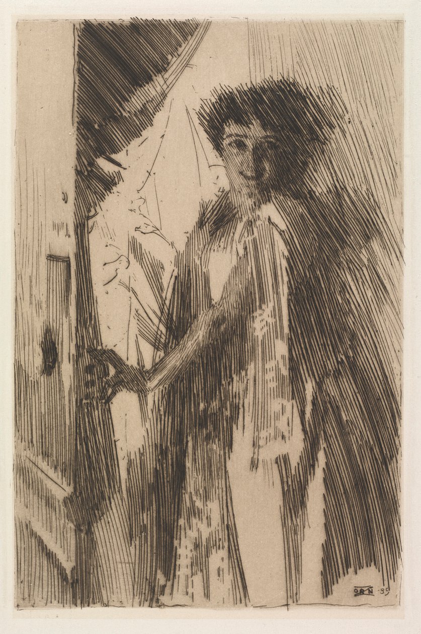 Rosita Mauri, 1889. by Anders Leonard Zorn