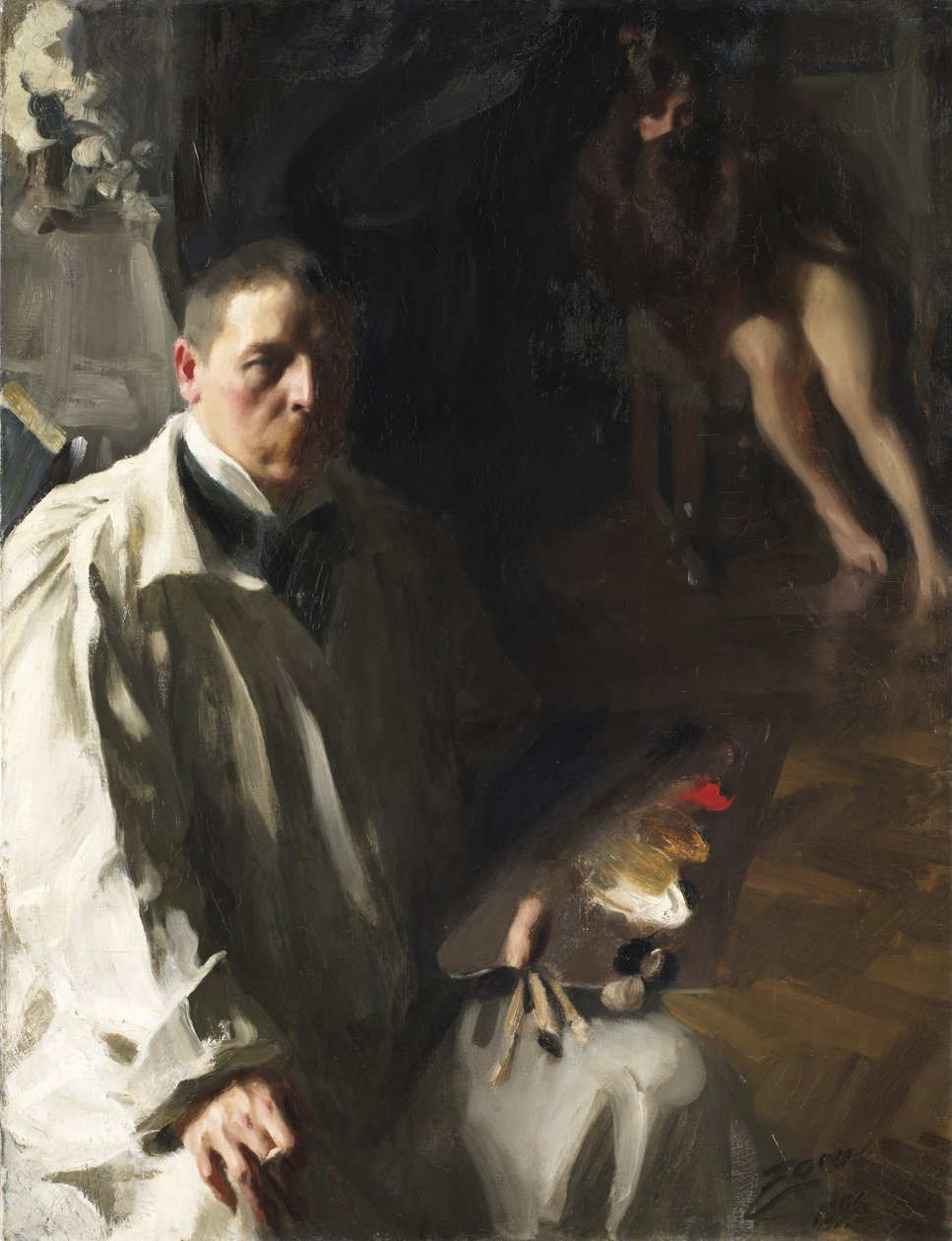 Otoportre, 1896 by Anders Leonard Zorn