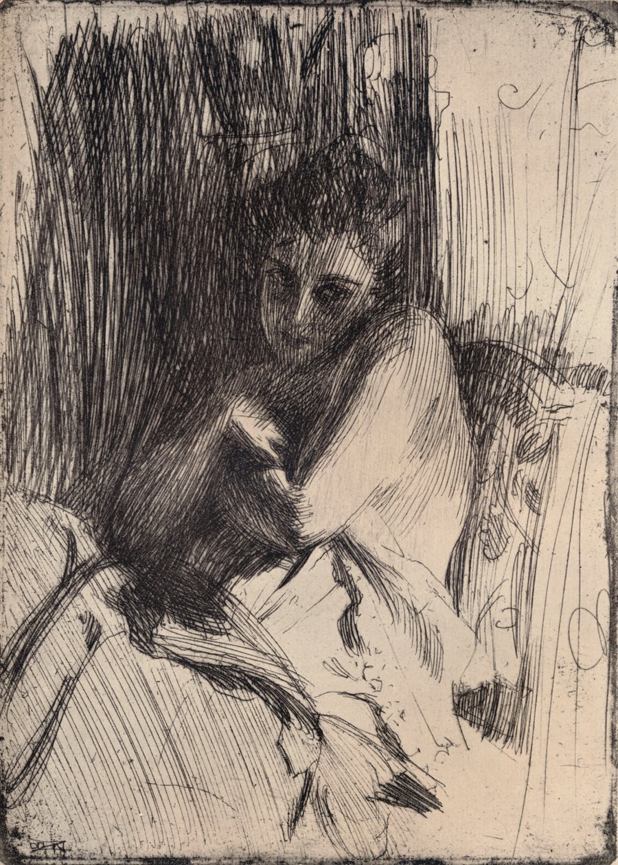 Model, 1880-1906, 1906 by Anders Leonard Zorn