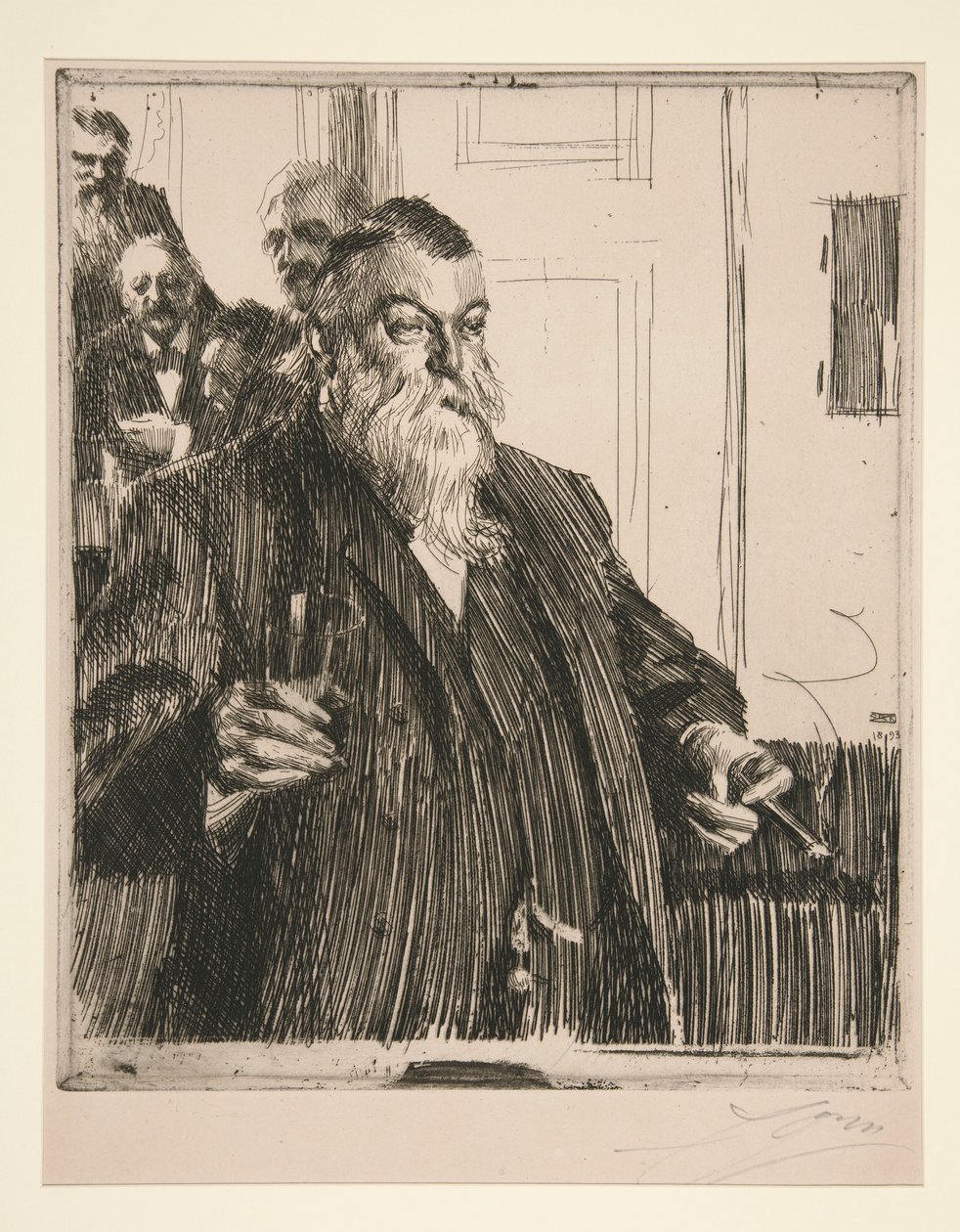 Bir Tost II by Anders Leonard Zorn