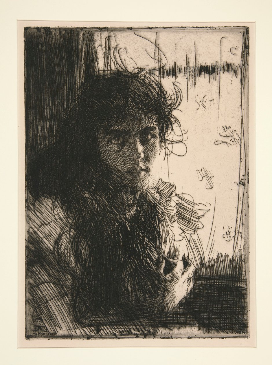 İrlandalı Kız veya Annie by Anders Leonard Zorn