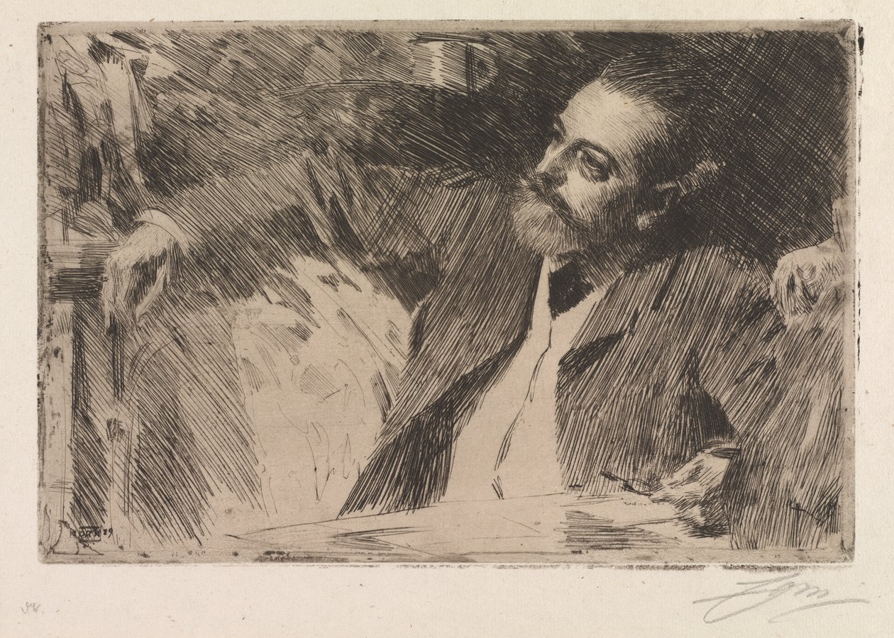 Antonin Proust by Anders Leonard Zorn