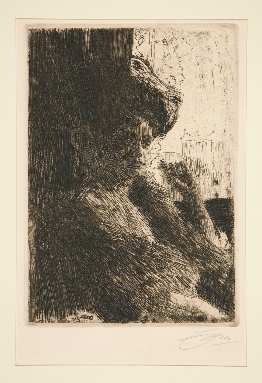Betty Nansen by Anders Leonard Zorn