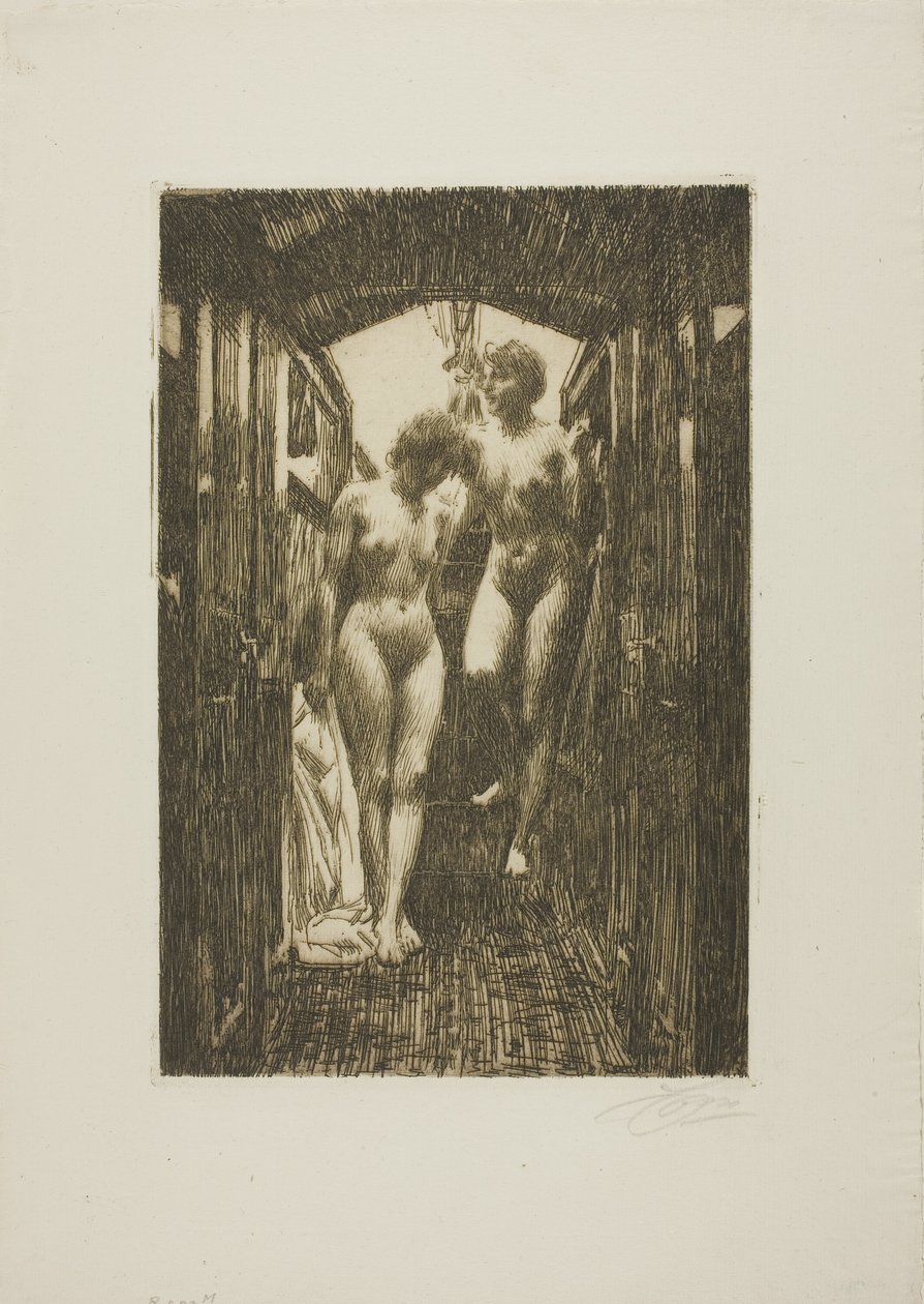 Kabin by Anders Leonard Zorn